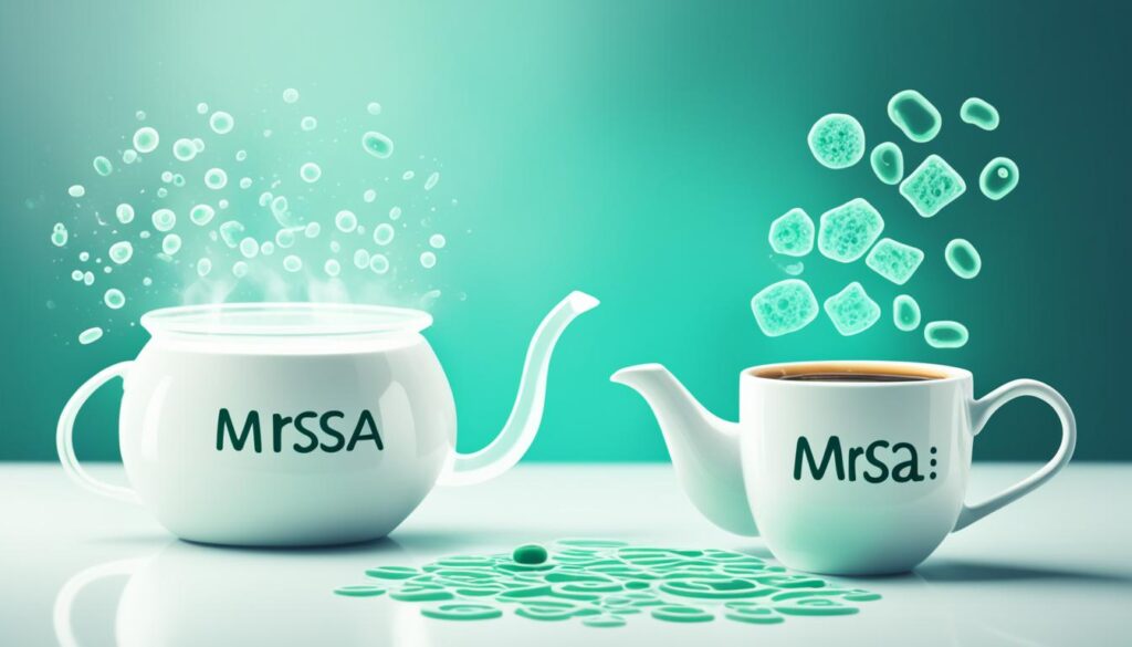 herbaty, kawy, wpływ, MRSA